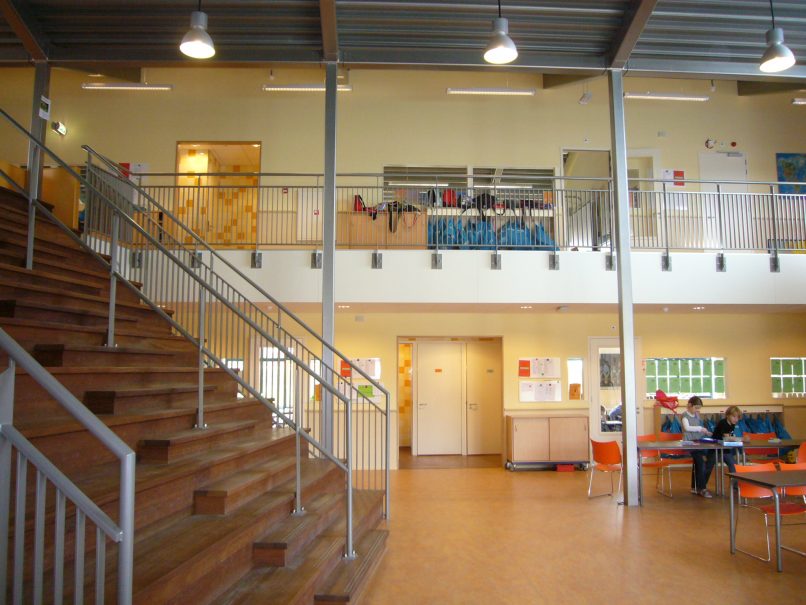 Architectuur, Interieur, School, brede school, kinderopvang, kindcentrum, bso, psz