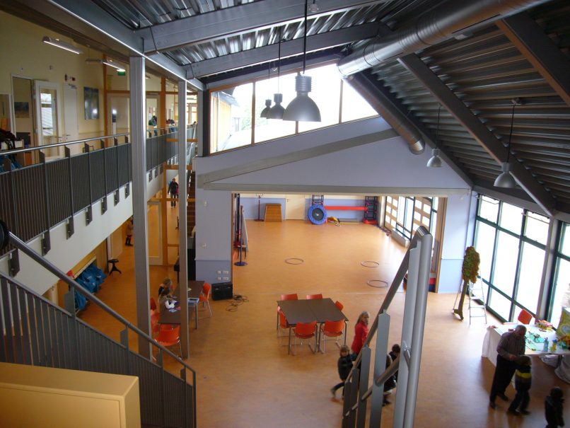 Architectuur, Interieur, School, brede school, kinderopvang, kindcentrum, bso, psz