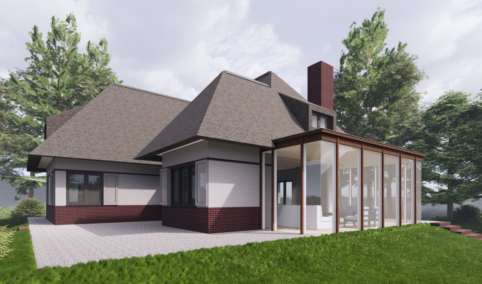 Uitbreiding woning, houten constructie, duurzaam, verbouwing